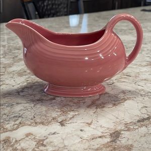 Fiesta Rose Pink Gravy Boat